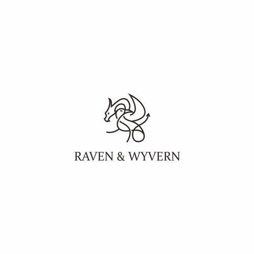 Wyvern Logo - Raven & Wyvern - The Anti-Agency - Rock This Sh** | Logo design contest