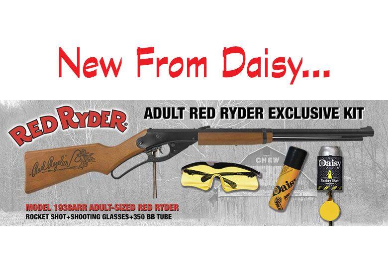 Red Rider BB Logo - Daisy Announces Limited Time Adult Sized Red Ryder BB Gun Air