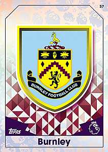 Burnley Logo - Burnley Logo • Logo • Match Attax 16 17 > Badges > Footycards.com
