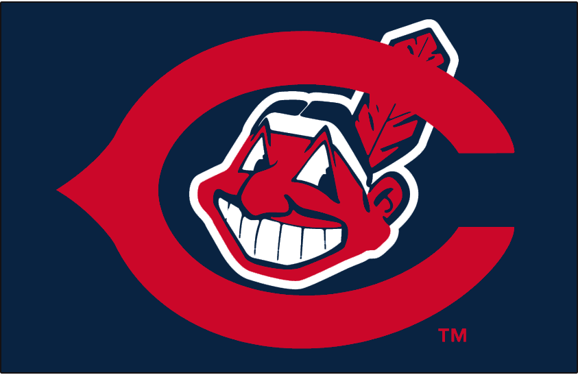 Cleveland Indians Logo - Cleveland Indians Cap Logo - American League (AL) - Chris Creamer's ...