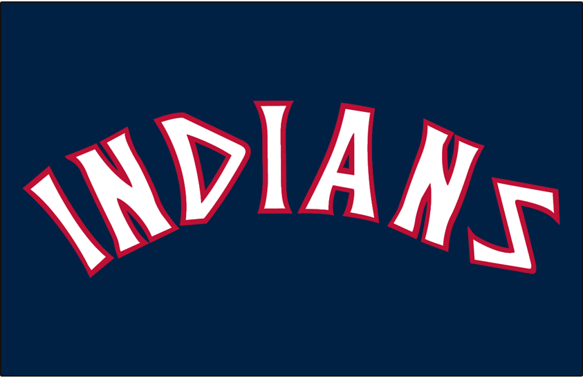 Cleveland Indians Logo - Cleveland Indians Jersey Logo - American League (AL) - Chris ...