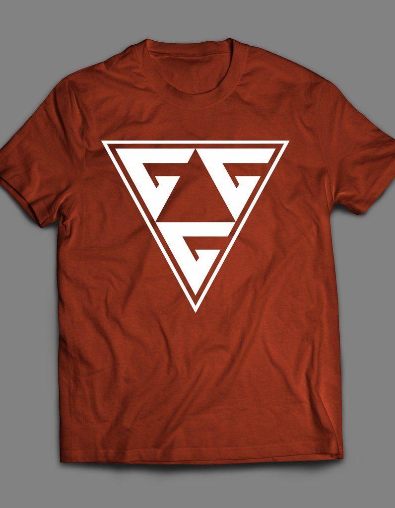 Shirt Triangle Logo - Gennady Golovkin (GGG) TRIPLE G TRIANGLE LOGO T SHIRT. OldSkool