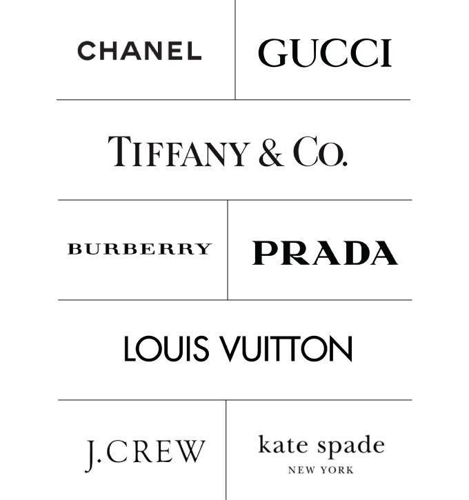 Luxury Clothing Logo - High End Retail Fashion Brand Logos | BP Style | Logos, Logo design ...