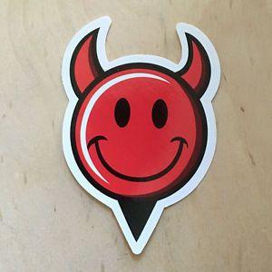 World Industries Logo - World Industries skateboard vinyl sticker devil man bumper decal