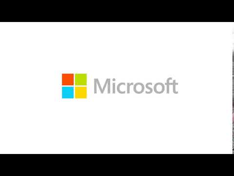 Current Microsoft Logo - The 1987 Microsoft logo morphs into the current logo!