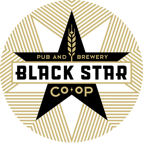 Black Star with Circle around Logo - Black Star Co-Op Member Ownership - Black Star Co-op