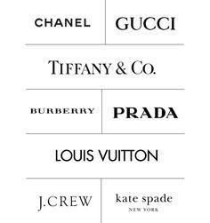 Luxury Clothing Brand Logo - 45 Best Fashion Brand Logos images | Logo branding, Logos, Fashion brand