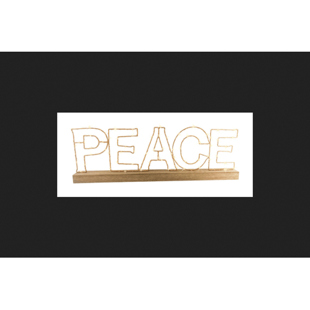 Peace Sign Company Logo - Gerson Company Peace Sign LED Christmas Decoration Metal 27-3/4 in ...