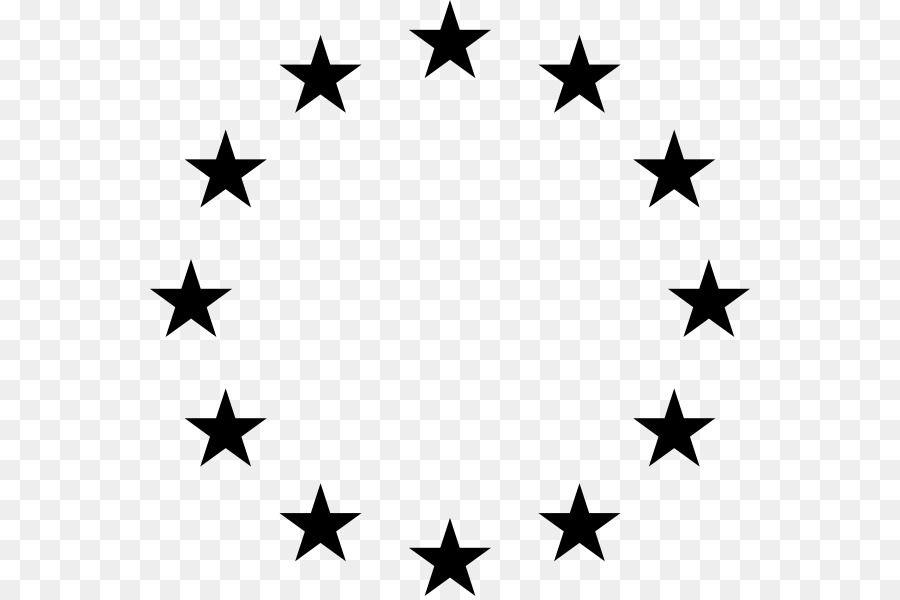 Black Star in Circle Logo - Star Circle Clip art star png download