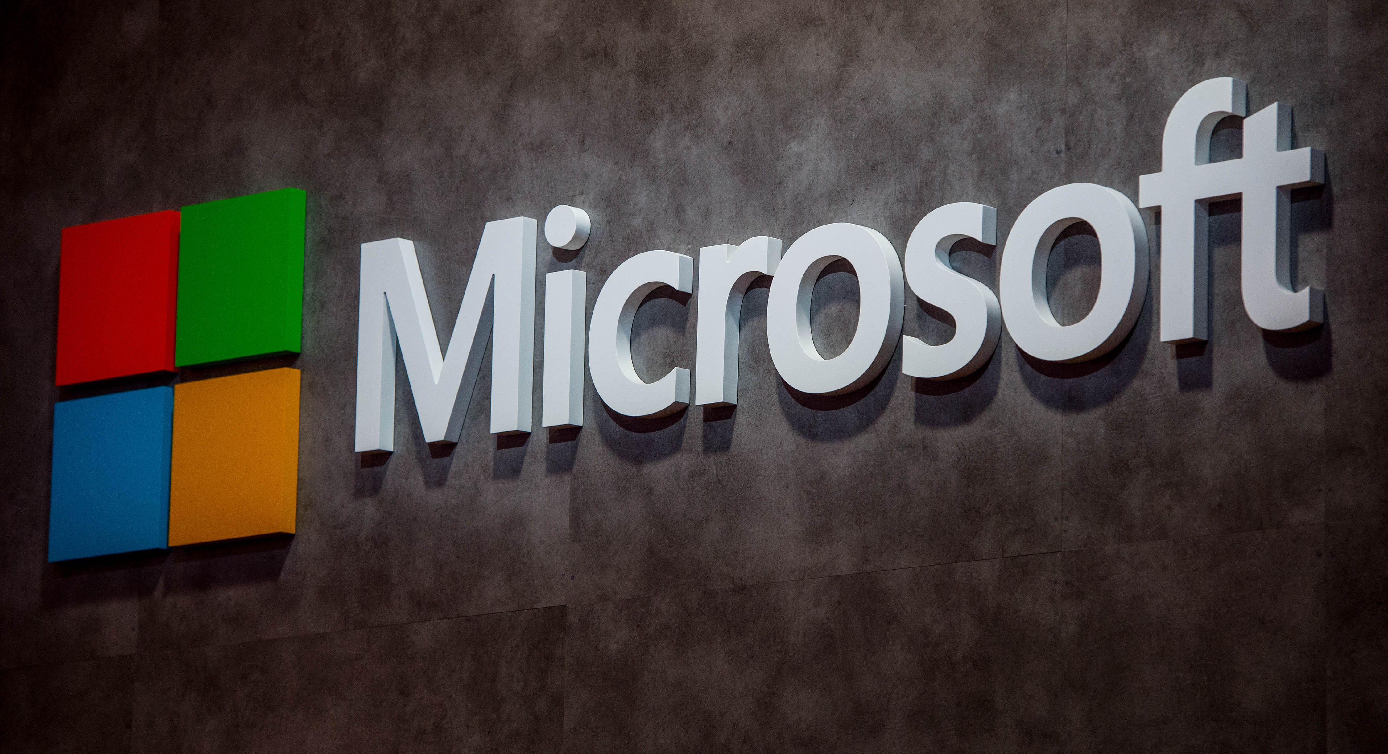 Current Microsoft Logo - Legal battle over overseas Microsoft data could be headed
