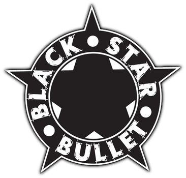 Black Star in Circle Logo - Promo Shots. Black Star Bullet. Black Star Bullet