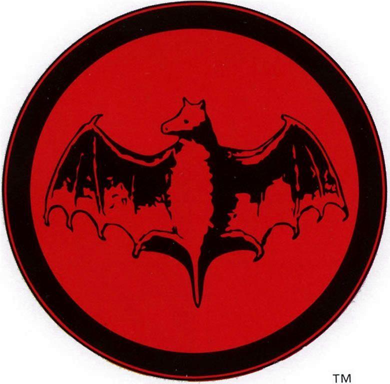 Bacardi Rum Bat Logo - BACARDÍ #Bacardi #Rum #Vintage #Bat #Logo. Tavern & Pub