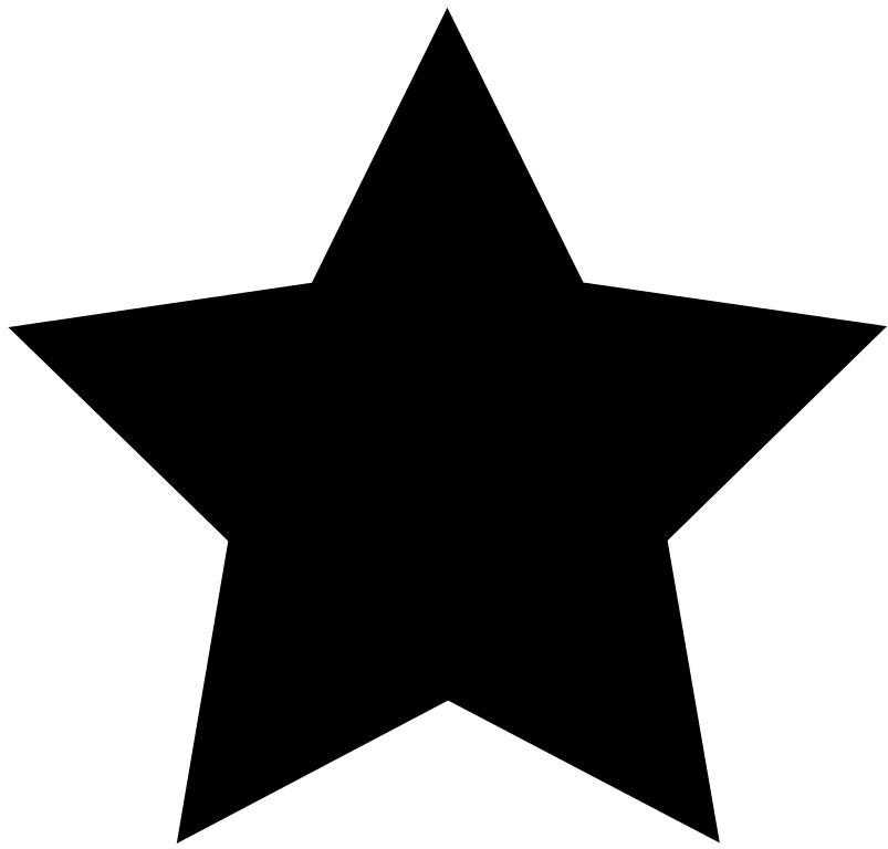 Black Star in Circle Logo - Black Star.svg