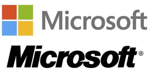 Current Microsoft Logo - Before Google's new logo, vaginas and goldfish: five other tech ...