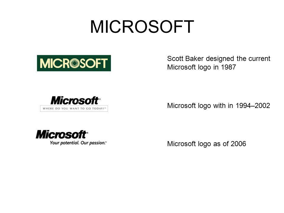 Current Microsoft Logo - An introduction to corporate design. - ppt video online download