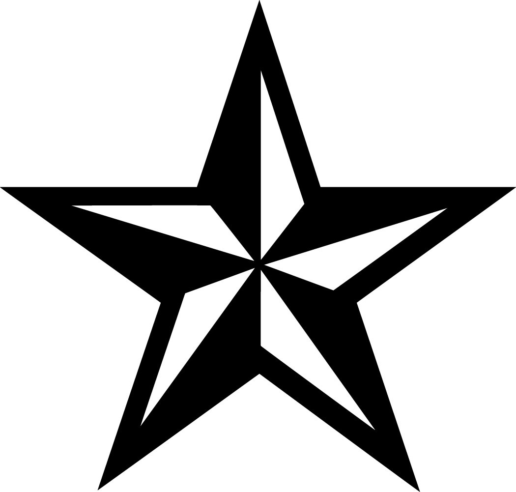 Black Star in Circle Logo - Black Star PNG Image. Free transparent CC0 PNG Image Library