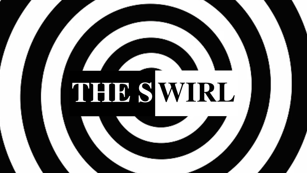Black and White Swirl Logo - The Swirl with Stevie & TPot