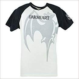 Bacardi Rum Bat Logo - Bacardi Oakheart Original Premium Rum Tee Distress Bat Logo T-Shirt ...