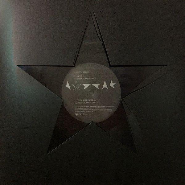 Black Star in Circle Logo - David Bowie - (Blackstar) (Vinyl, LP, Album, Repress)