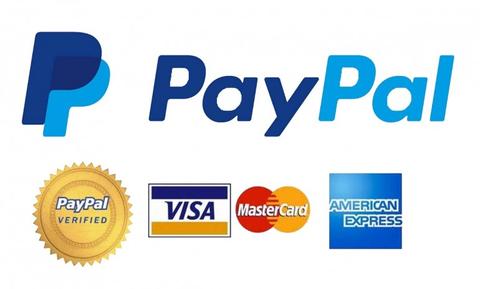 We Accept PayPal Verified Logo - Payment Method