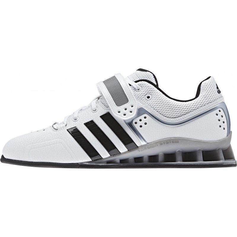 Adidas Weightlifting Logo - adidas adiPower Mens Weightlifting Shoes - White | Start Fitness