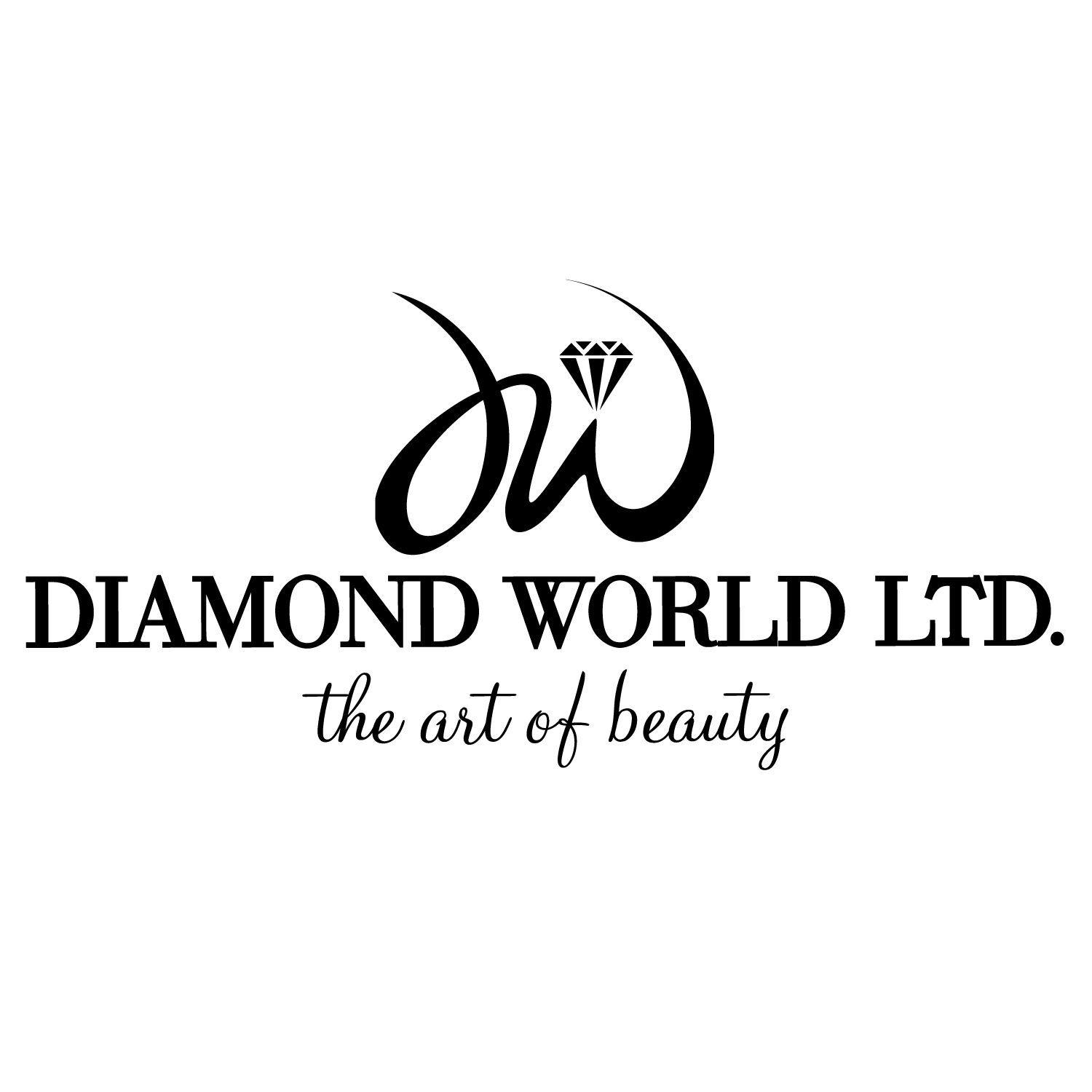 World Diamond Logo - The official logo of Diamond World. | Diamond World Ltd. | Diamond ...
