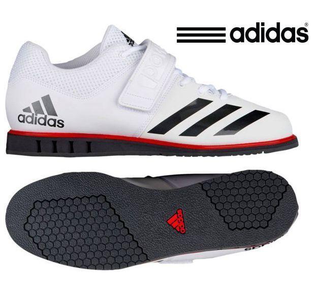 Adidas Weightlifting Logo - adidas Powerlift 3.1 Weightlifting Shoes Mens White Power Lifting ...