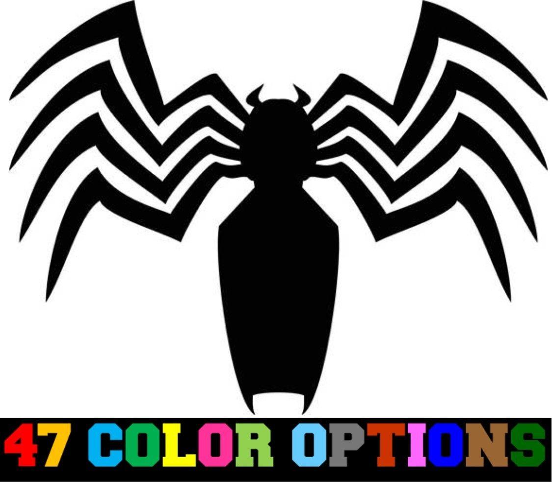 Venom Logo - Marvel Spider-Man Villian Venom Logo - Black Pearl Custom Vinyls