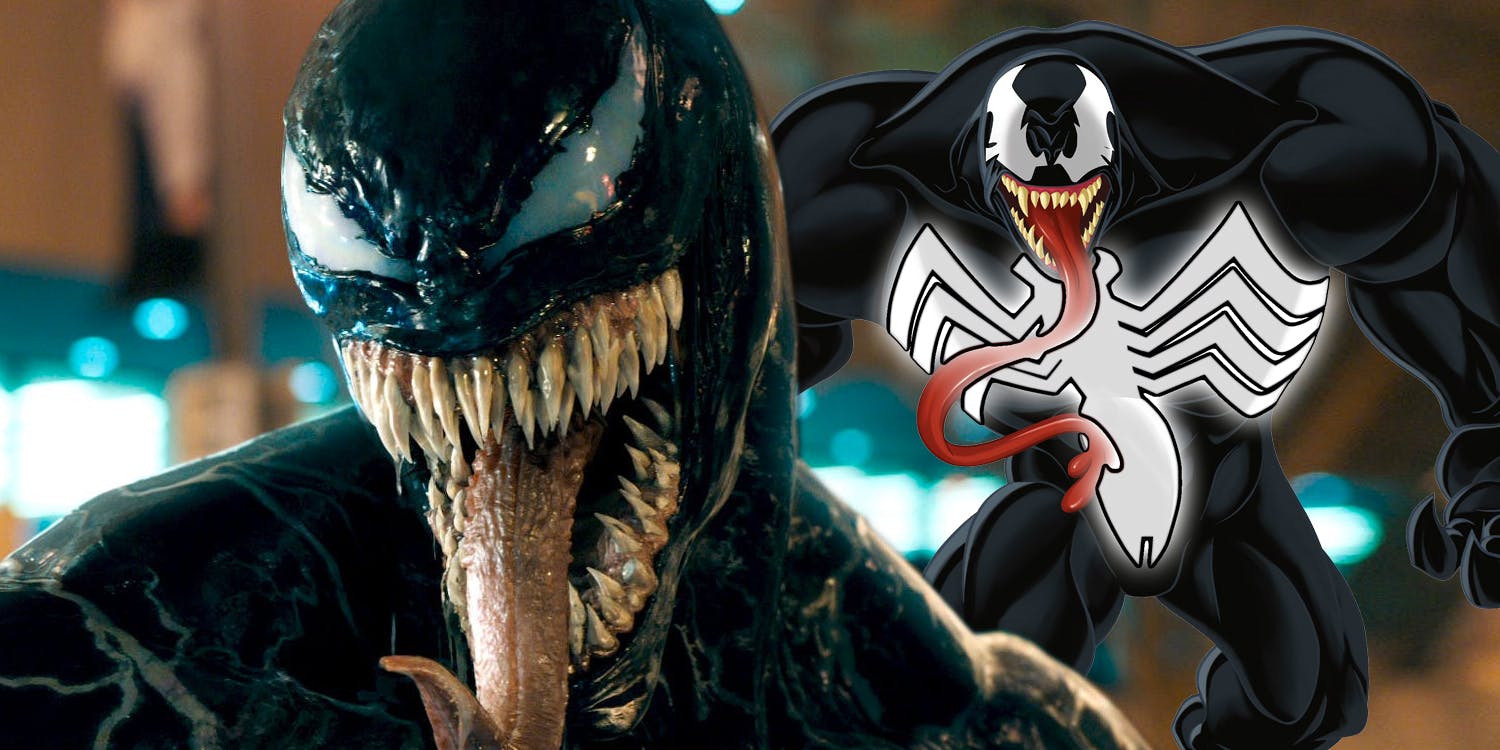 Venom Spider Logo - Why Venom Won't Wear the Spider-Man Symbol | ScreenRant