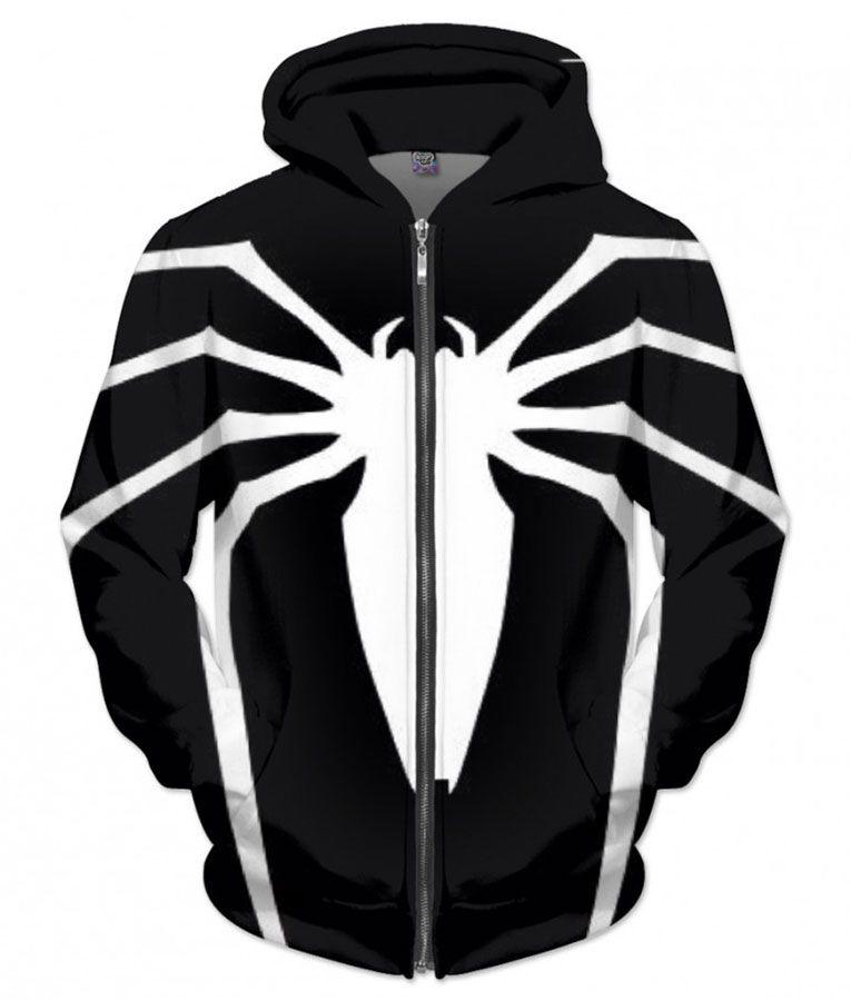 Venom Logo - Tom Hardy Venom Logo Black Hoodie