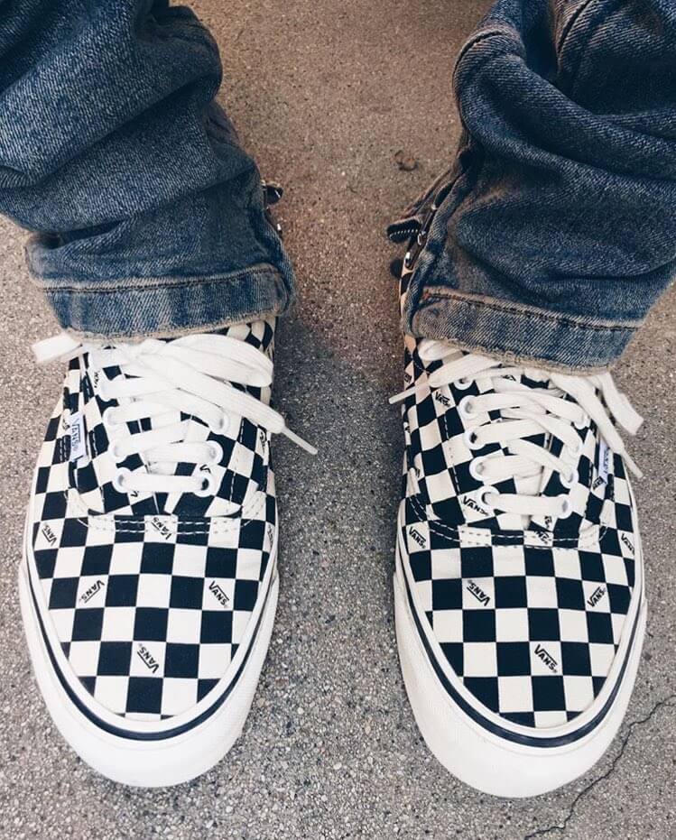 Checkered Vans Logo - Ways to Wear: Vans Checkerboard Sneakers