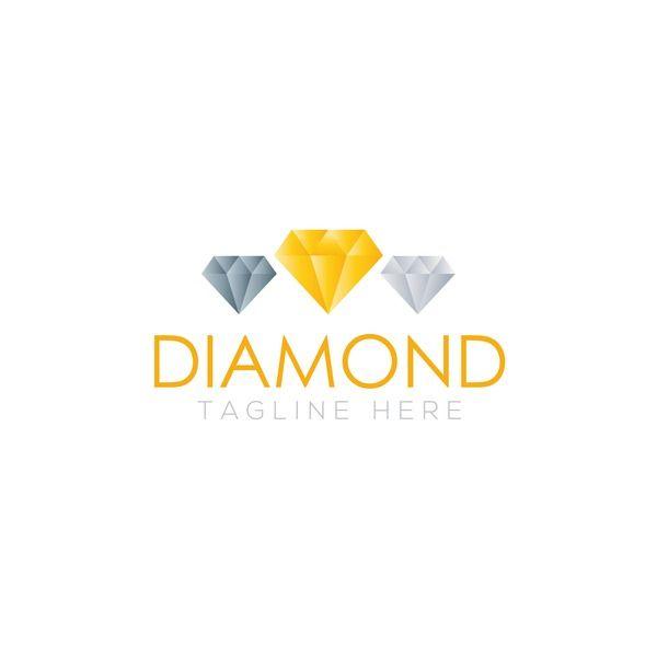 World Diamond Logo - Diamond logo design vector set 03 download | My Free Photoshop World