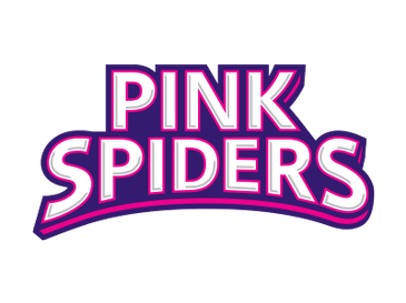 Pink Spider Logo - Incheon Heungkuk Life Pink Spiders