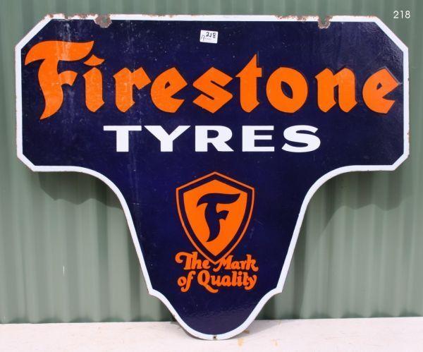 Firestone F Shield Logo - D S Shaped. Firestone Tyres, 'F' In Shield Tm. Orange, White On Blue