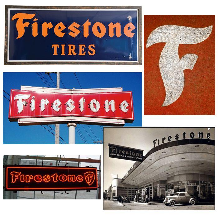 Vintage Firestone Logo - Firestone logo - Fonts In Use