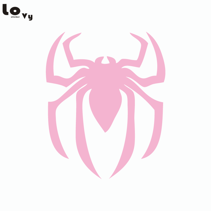 Pink Spider Logo LogoDix