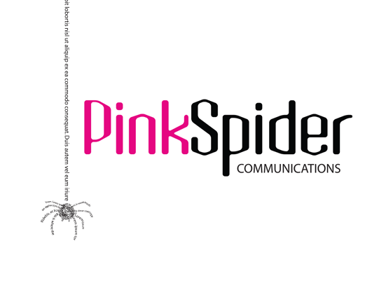 Pink Spider Logo - Brand Design