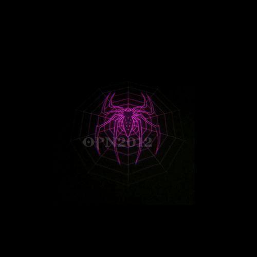 Pink Spider Logo - Buy Car Door LED Welcome Laser Projector Ghost Pink Spider Cobweb