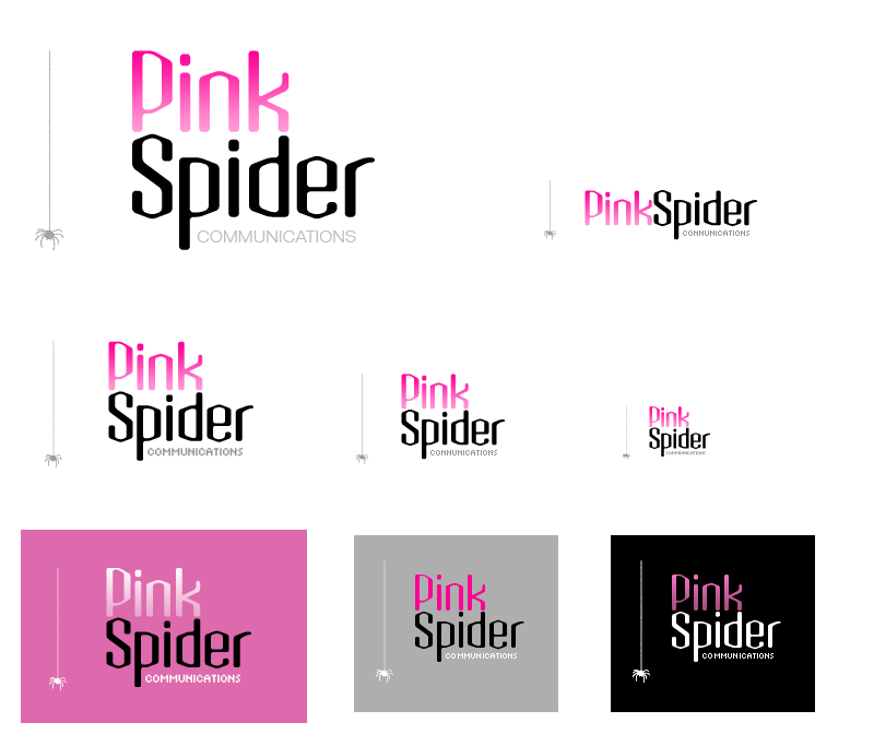 Pink Spider Logo - Brand Design | Pink Spider | Turtle Reality