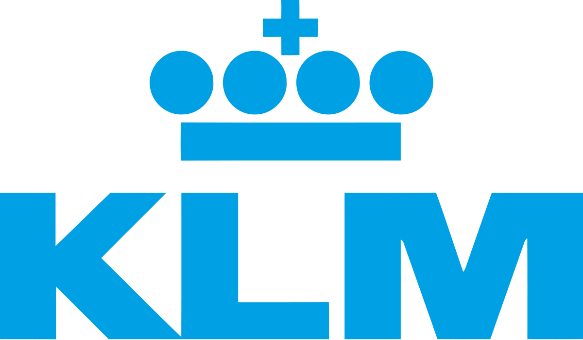 Dark Blue Airline Logo - KLM