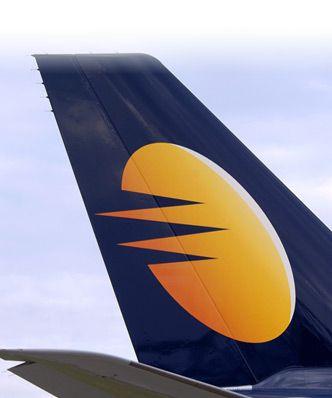 Yellow and Blue Airline Logo - The story behind Jet Airways logo. | Kvpops's Blog