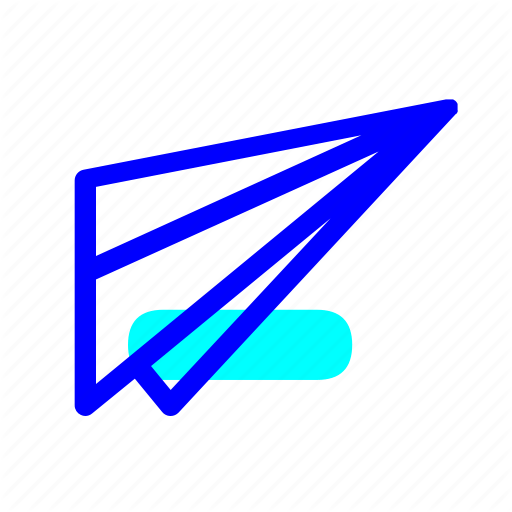Blue Circle Airline Logo - Aircraft, blue, circle, plane icon