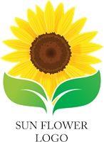 Yellow Flower Like Llogo Logo - Nature Sun Flower Yellow Logo Vector (.AI) Free Download