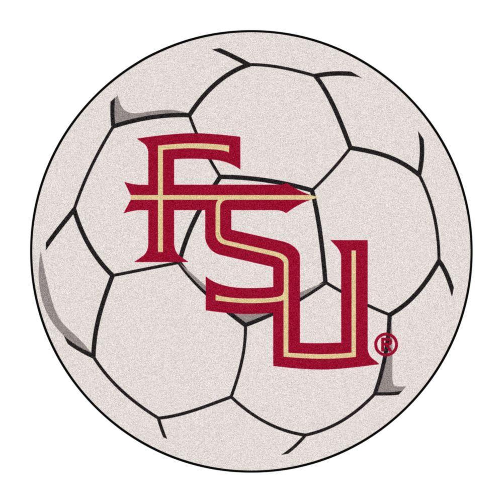 Florida State University Logo - FANMATS NCAA Florida State University FSU Logo Cream 2 ft. x 2 ft ...