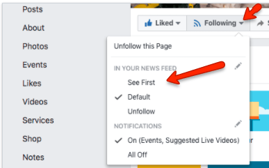Become a Fan On Facebook Logo - How to Get ALL Notifications from a Facebook Page - Mike Gingerich