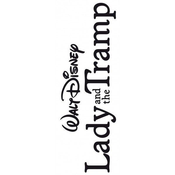 Lady and the Tramp Logo - Logo for Lady and the Tramp ❤ liked on Polyvore featuring text ...