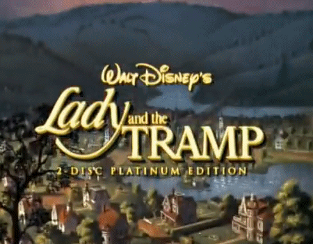 Lady and the Tramp Logo - Lady and the tramp GIF on GIFER