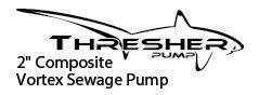 Thresher Logo - Thresher 2 inch Solids Handling Sewage Pump. Headhunter Inc