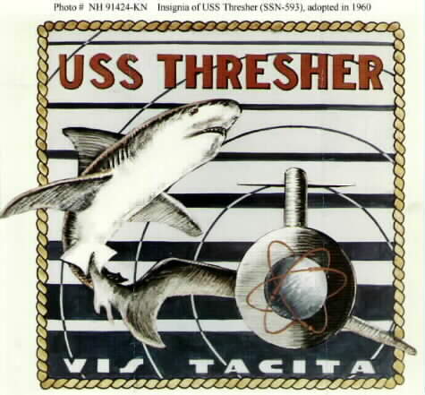 Thresher Logo - USS Thresher Disaster