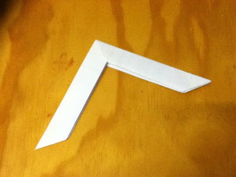 Banking with Orange Boomerang Logo - How to Make a Paper Boomerang - an Origami Boomerang - Step by Step ...